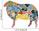 Sheep in the Georgian Motive Wall Decal