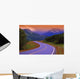 Two Lane Country Road In Mountains After Rain Wall Mural