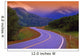 Two Lane Country Road In Mountains After Rain Wall Mural
