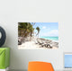 Caribbean Beach Wall Decal