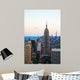 New York City sunset Wall Mural