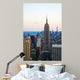 New York City sunset Wall Mural