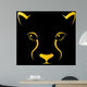 Vector image of an cheetah face 