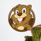 Beaver giving thumb up Wall Decal