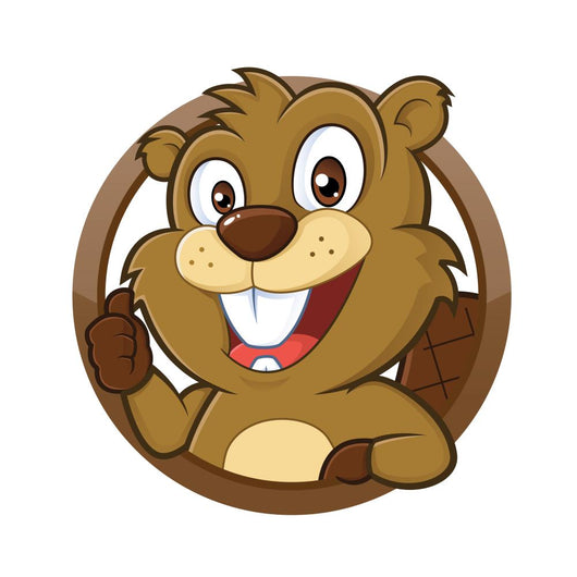 Beaver giving thumb up Wall Decal