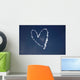 Clouds Heart Shape Wall Decal