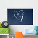 Clouds Heart Shape Wall Decal