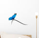 papillon-courbe a? gauche Wall Decal