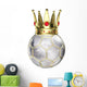 King Soccer Crown Sg Wall Decal