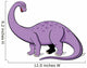 Apatosaurus for Children Wall Decal