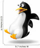Penguin Terrified 