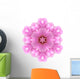 Kaleidoscopic Flower Mandala Wall Decal