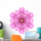 Kaleidoscopic Flower Mandala Wall Decal