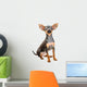 Toy Terrier Wall Decal