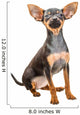 Toy Terrier Wall Decal
