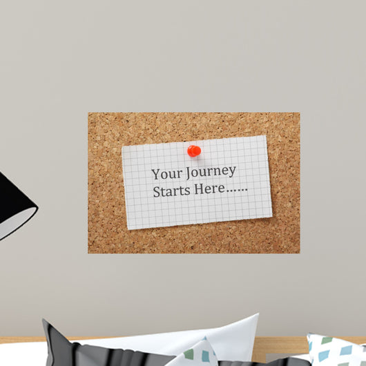 The phrase Your Journey Starts Here 