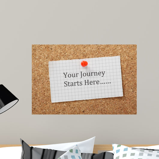 The phrase Your Journey Starts Here 