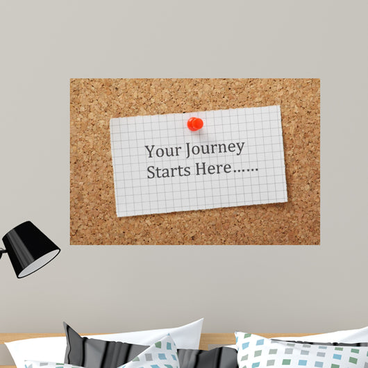 The phrase Your Journey Starts Here 