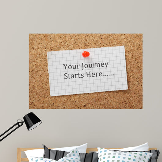 The phrase Your Journey Starts Here 