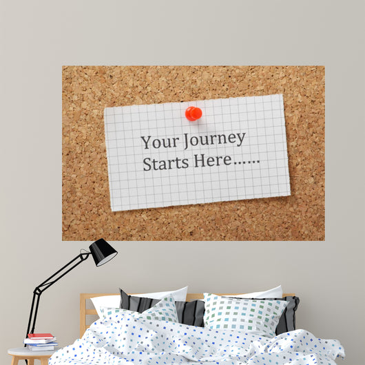 The phrase Your Journey Starts Here 