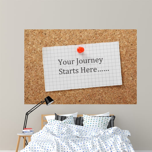 The phrase Your Journey Starts Here 