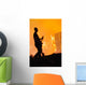 Guitarist and Drummer Wall Mural