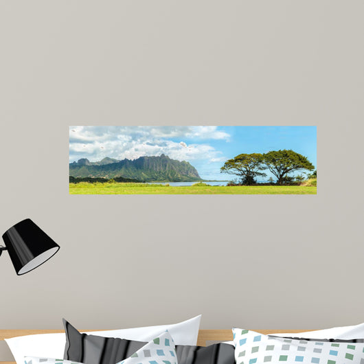The Koolau Mountains Across Kaneohe Bay 