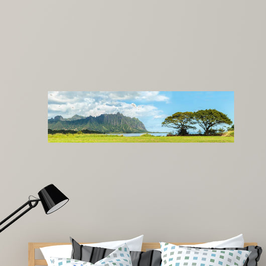 The Koolau Mountains Across Kaneohe Bay 