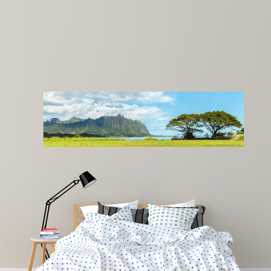 The Koolau Mountains Across Kaneohe Bay 