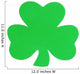Shamrock Clover isolated. St. Patrick's Day. 