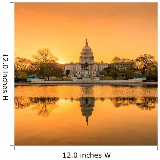 Capitol Building in Washington DC Wall Mural