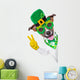 St Patricks  Day Dog Wall Decal