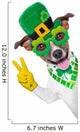 St Patricks  Day Dog Wall Decal