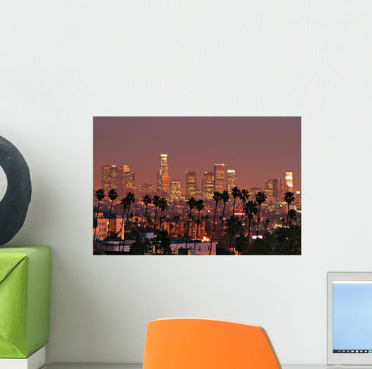 Los Angeles Skyline Wall Mural
