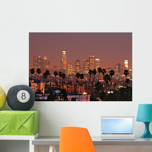 Los Angeles Skyline Wall Mural