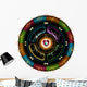 Zodiac wheel Wall Decal