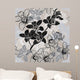 Monochrome Seamless with Hand Wall Decal