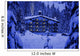 A Hotel Located in Mountains Covered by Deep Snow 