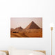 Giza Pyramids Egypt near Wall Decal
