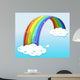 A sky with a sparkling rainbow Wall Mural