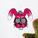 Ski Bunny Wall Decal