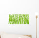 design of chinese bamboo trees Wall Mural