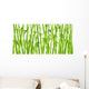 design of chinese bamboo trees Wall Mural