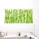 design of chinese bamboo trees Wall Mural