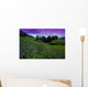Old Couple By Mountainside Cottages Wall Mural