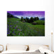 Old Couple By Mountainside Cottages Wall Mural