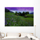 Old Couple By Mountainside Cottages Wall Mural