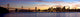A panoramic shot of San Francisco, taken from Treasure Island. Wall Mural