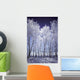 Frost And Snow Covered Trees Wall Mural