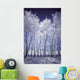 Frost And Snow Covered Trees Wall Mural